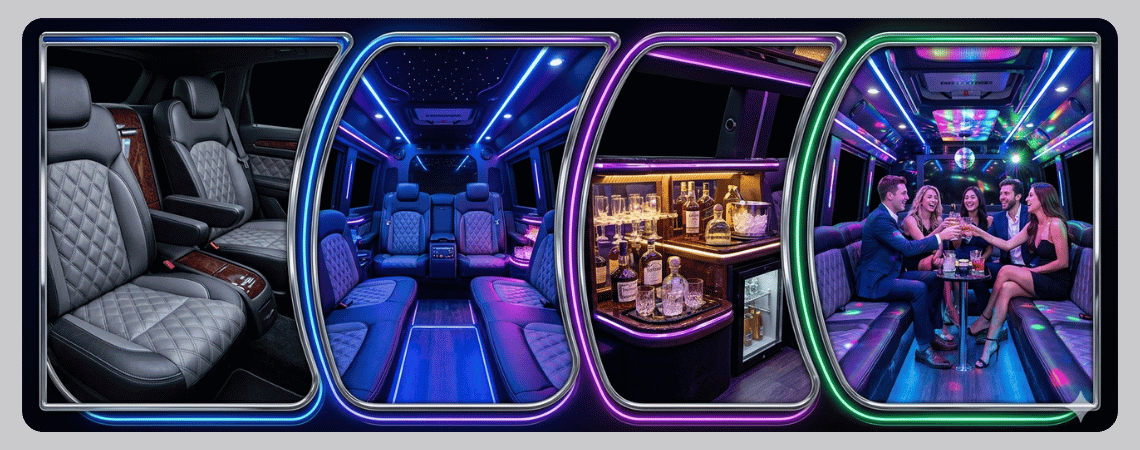 Interior Experience by Limo Type