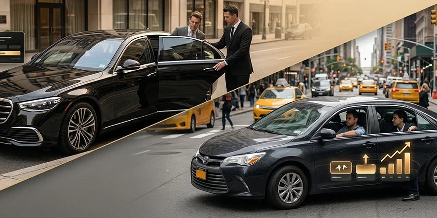 private car service vs Uber