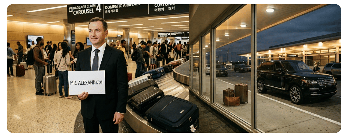 Private Car Service Journey (JFK to Manhattan)