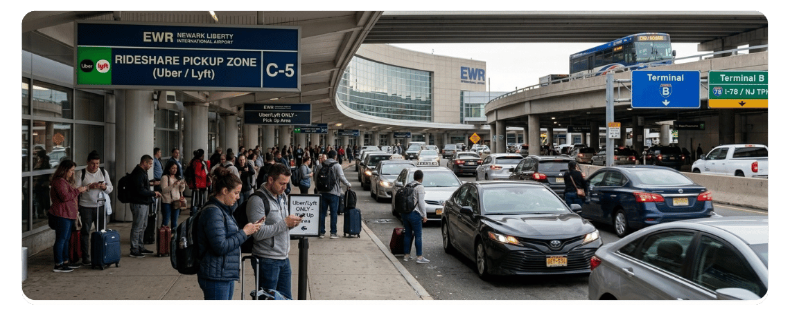 Ride-Share Services From Newark Airport