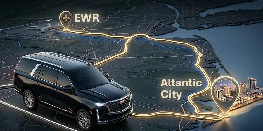 How to Get From Newark Airport to Atlantic City