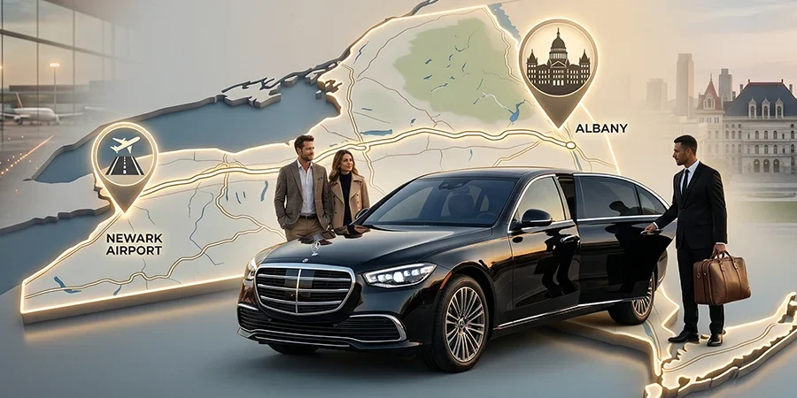 How to get from Newark Airport to Albany, NY​