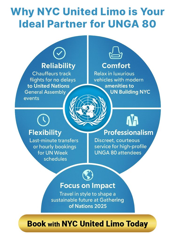 NYC Travel During UNGA 80 with NYC United Limo