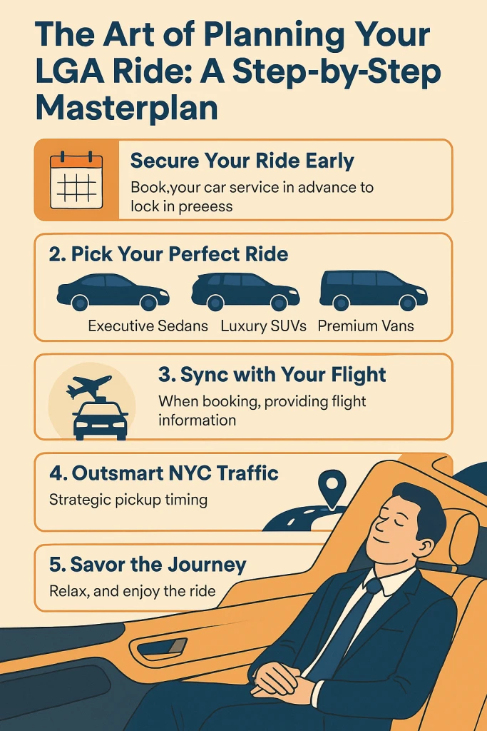 LGA Ride Planning Infographic simple