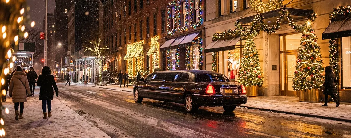 NYC Holiday Lights Limo Tour