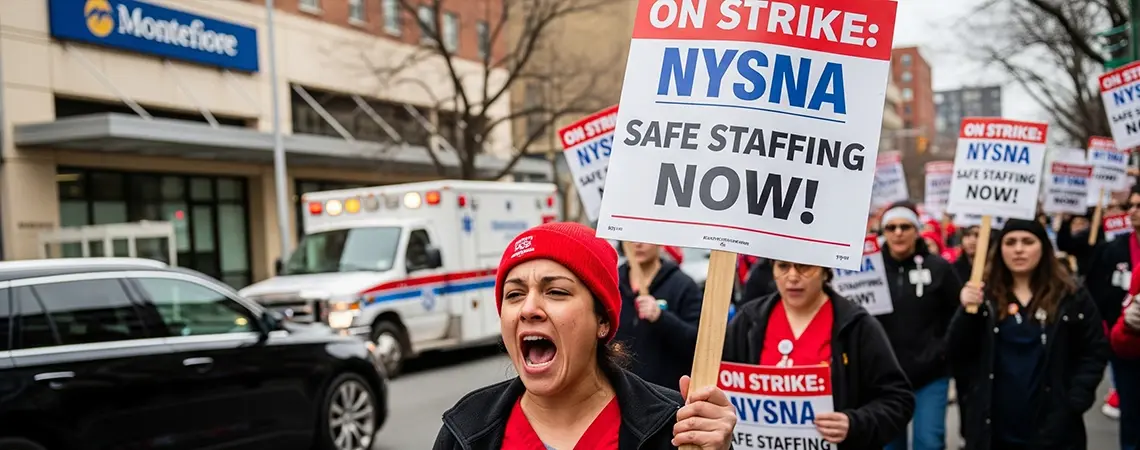 NYC Nurses Secure Staffing Wins as Strike Grinds On — What It Means for Travel and Chauffeur Services