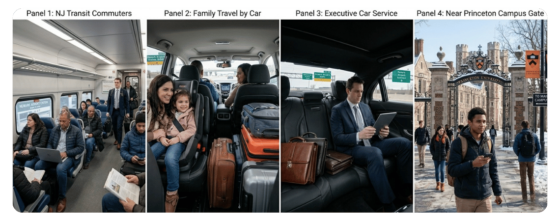 Best Way to Get to Princeton for Different Travelers