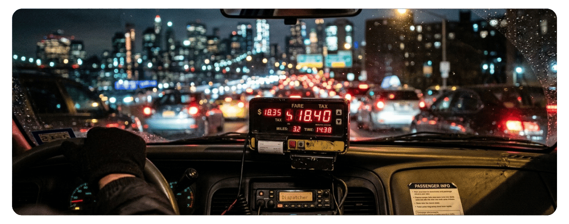 NYC Taxi Pricing Explained (Meter vs Flat Rate)