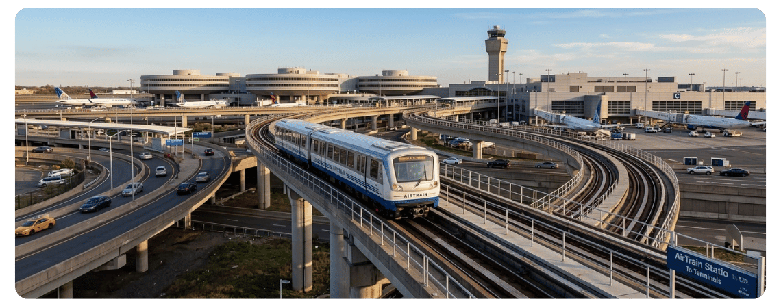 Newark AirTrain Guide: Moving Between Terminals and Rail Connections