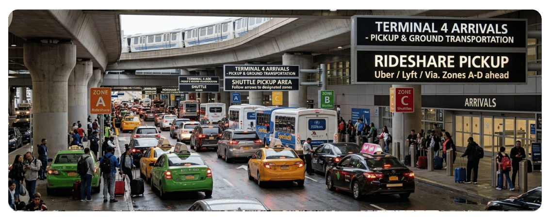 Terminal 4 – Ground Transportation