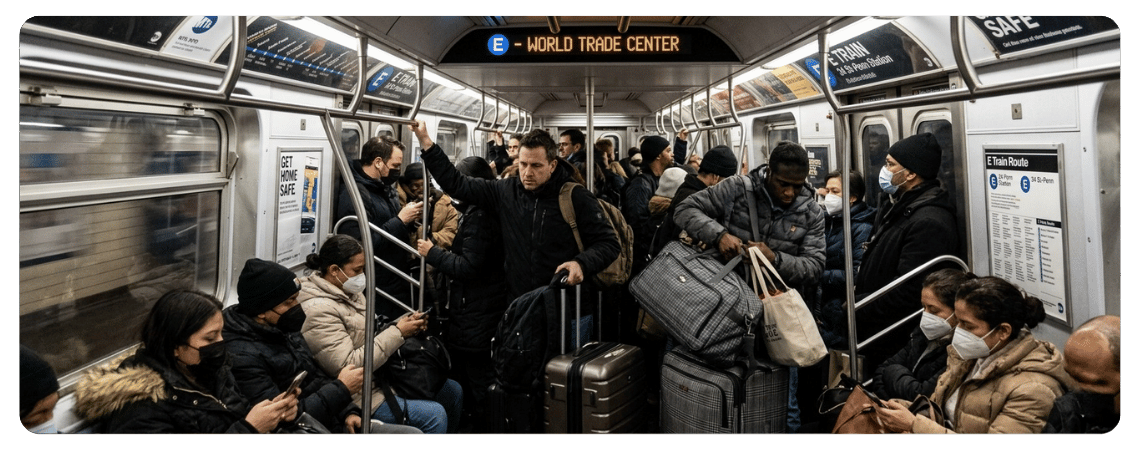 The Route to Never Take (Subway E Train)