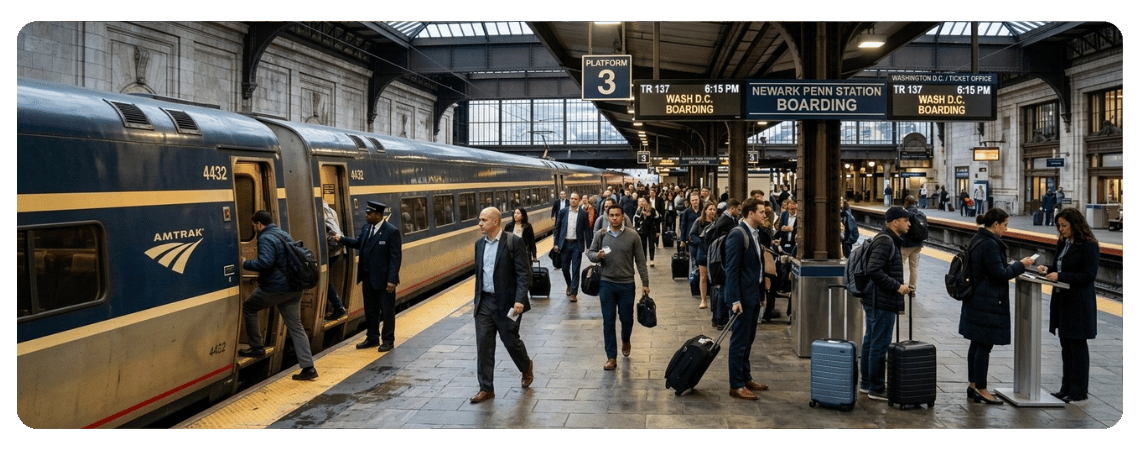 Train: What the Timetables Do Not Tell You