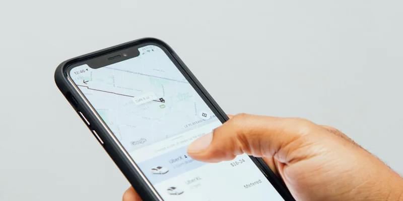 An image showing ride cancellation from the rider's side in ridesharing service