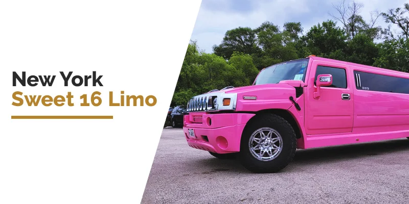 Side view of A pink Sweet 16 Limo ready to serve you Side view of A pink Sweet 16 Limo ready to serve you