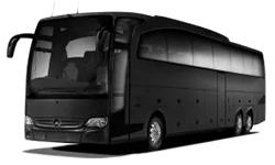 Mercedes Benz Coach Bus under NYC United limo.