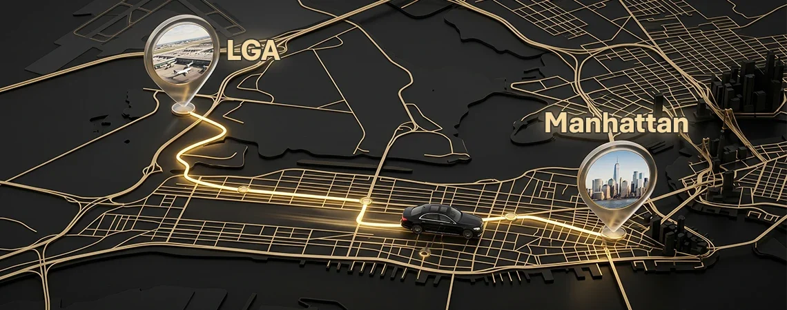 Best limo service from Laguardia to Manhattan