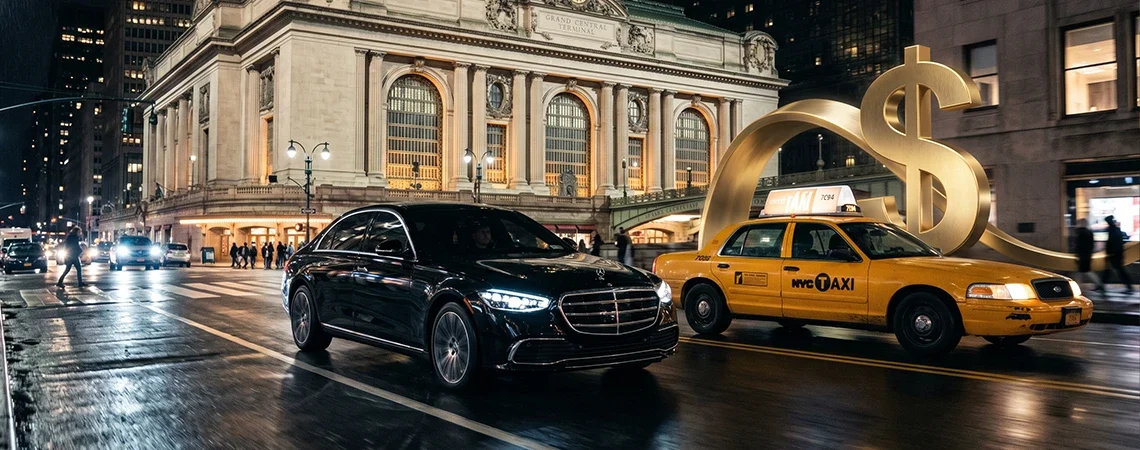 How much is a taxi from LGA to Grand Central