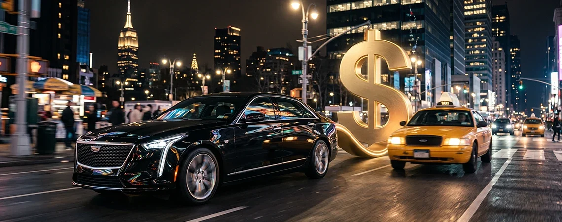 How much is a taxi from LGA to Manhattan