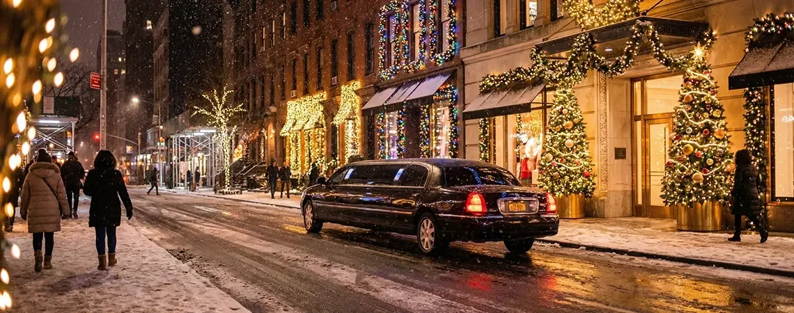 NYC Holiday Lights Limo Tour
