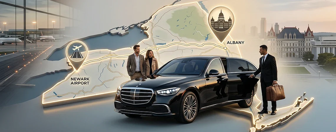 How to get from Newark Airport to Albany, NY​